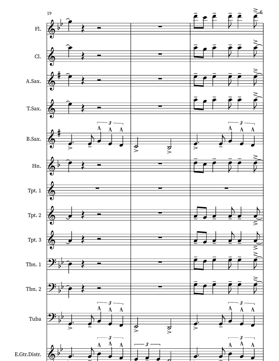 Seven Nation Army Seven Nation Army Marching Band scores gallery preview page 6