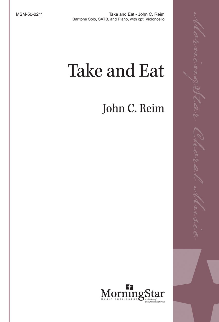 Take and Eat Take and Eat 4-Part scores gallery preview page 1