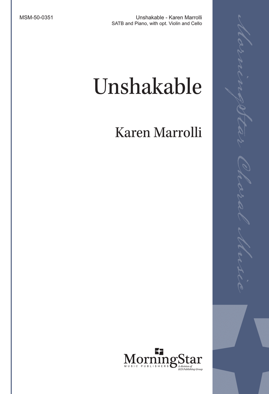 Unshakable Unshakable 4-Part scores gallery preview page 1