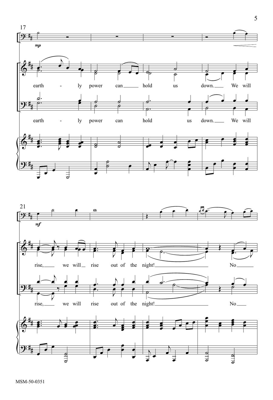 Unshakable Unshakable 4-Part scores gallery preview page 5