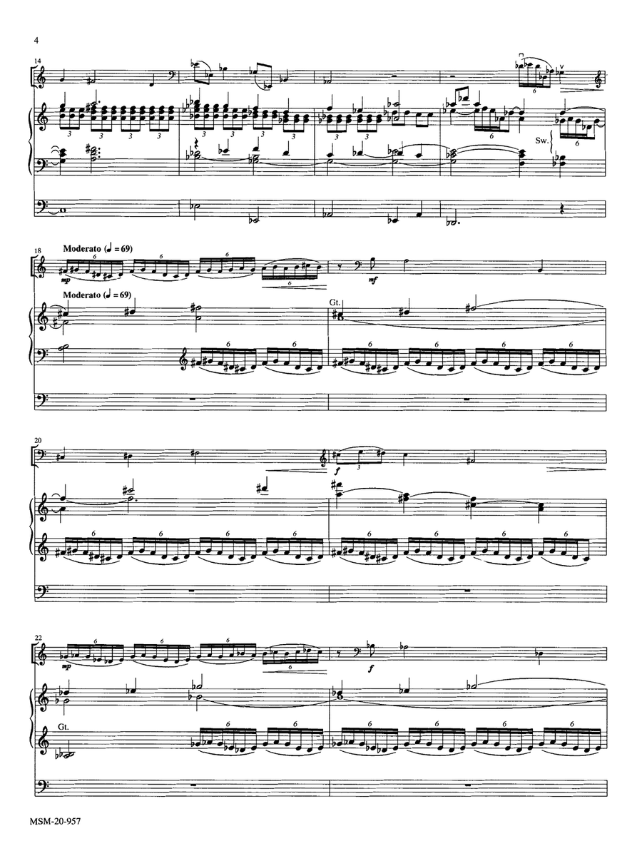 Spring Serenade Spring Serenade Organ scores gallery preview page 4