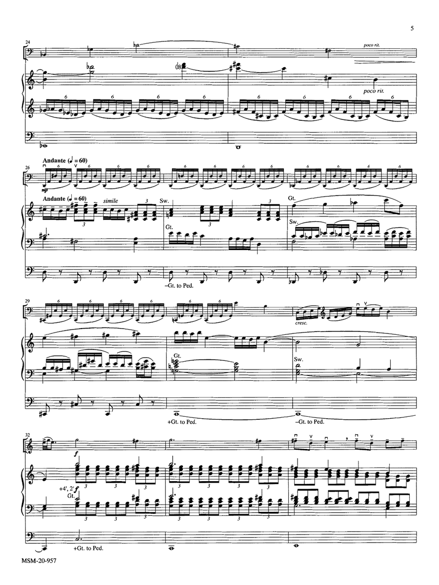 Spring Serenade Spring Serenade Organ scores gallery preview page 5