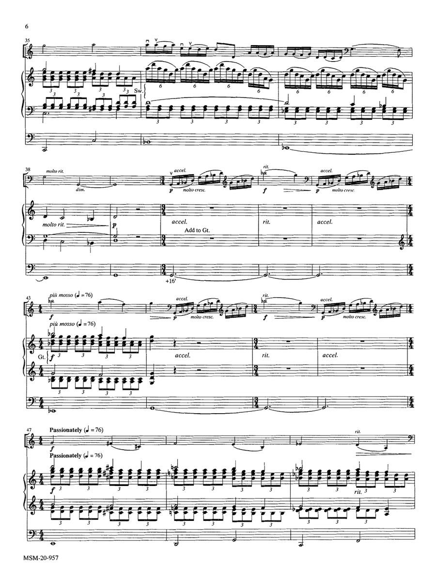 Spring Serenade Spring Serenade Organ scores gallery preview page 6