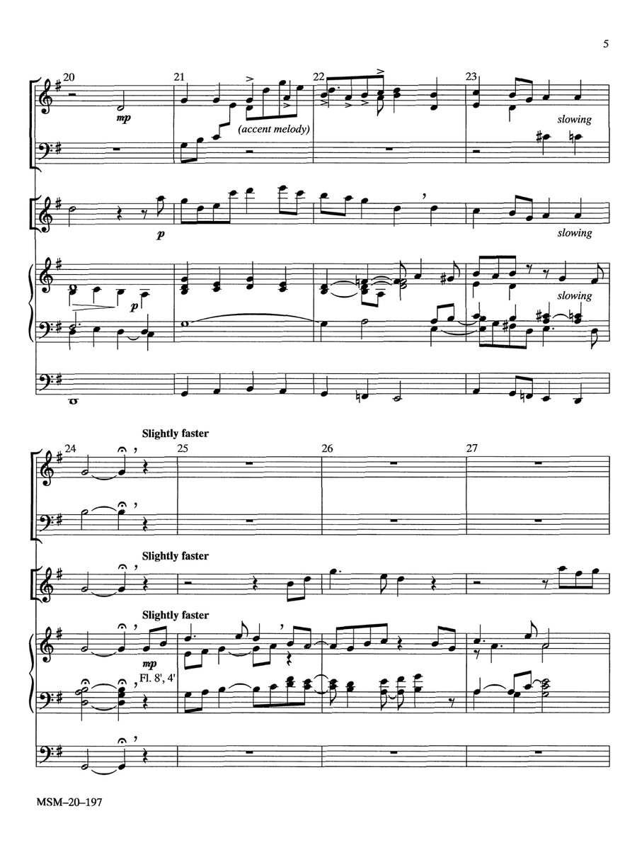 Prelude on Forest Green Prelude on Forest Green 2-Octaves scores gallery preview page 5