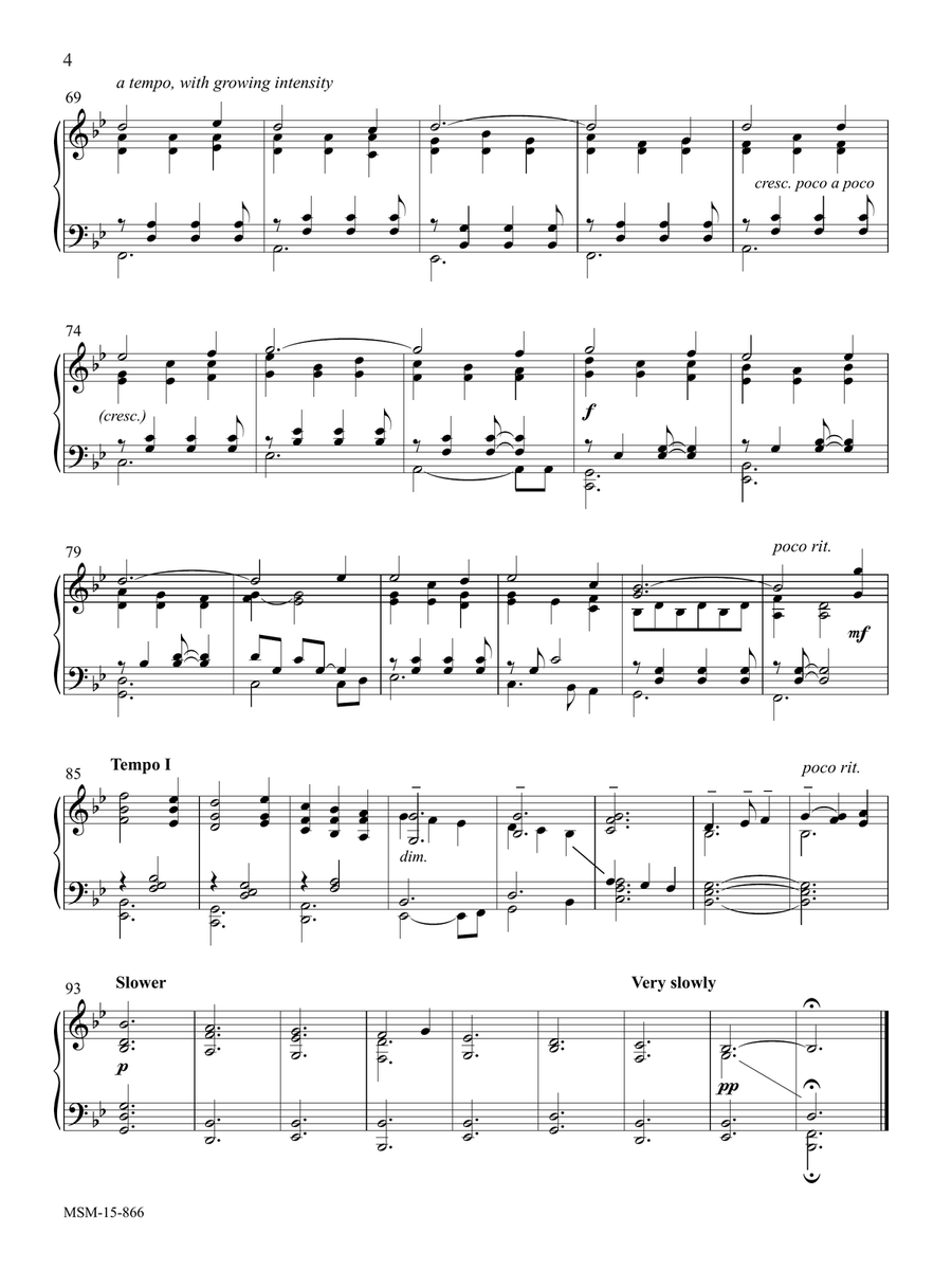 A Song of Thanksgiving A Song of Thanksgiving Piano Solo scores gallery preview page 6