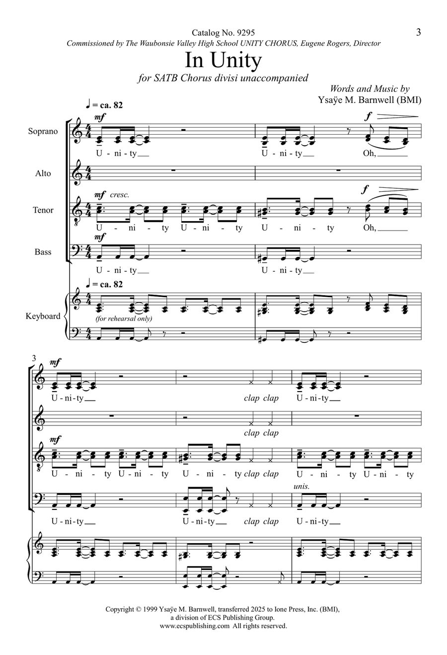 In Unity In Unity Divisi scores gallery preview page 3