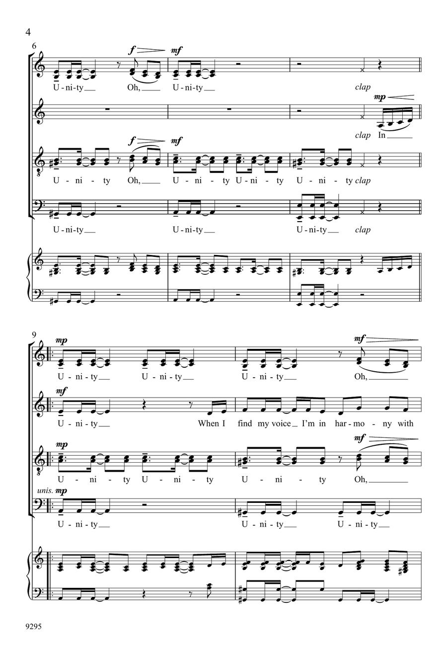 In Unity In Unity Divisi scores gallery preview page 4