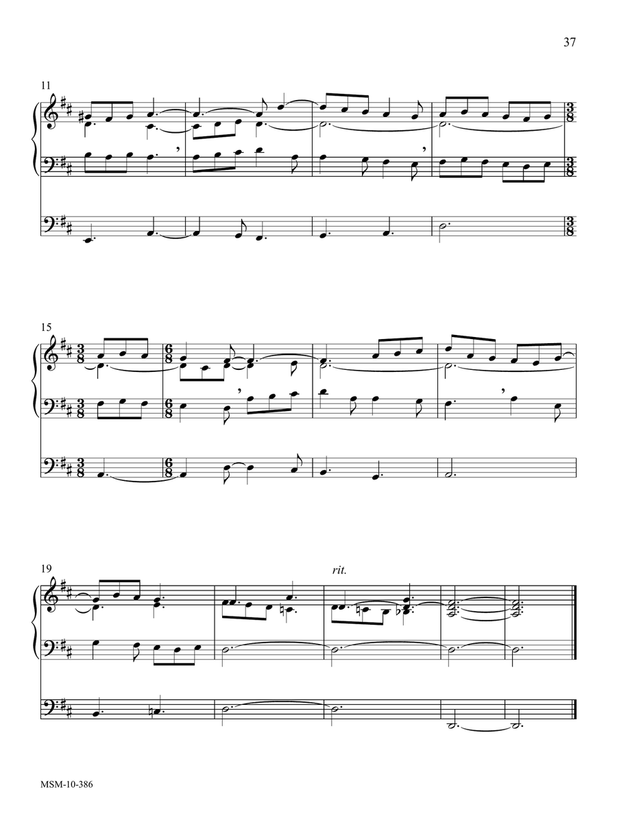 Suite Brevis on Besançon Suite Brevis on Besançon Organ scores gallery preview page 2