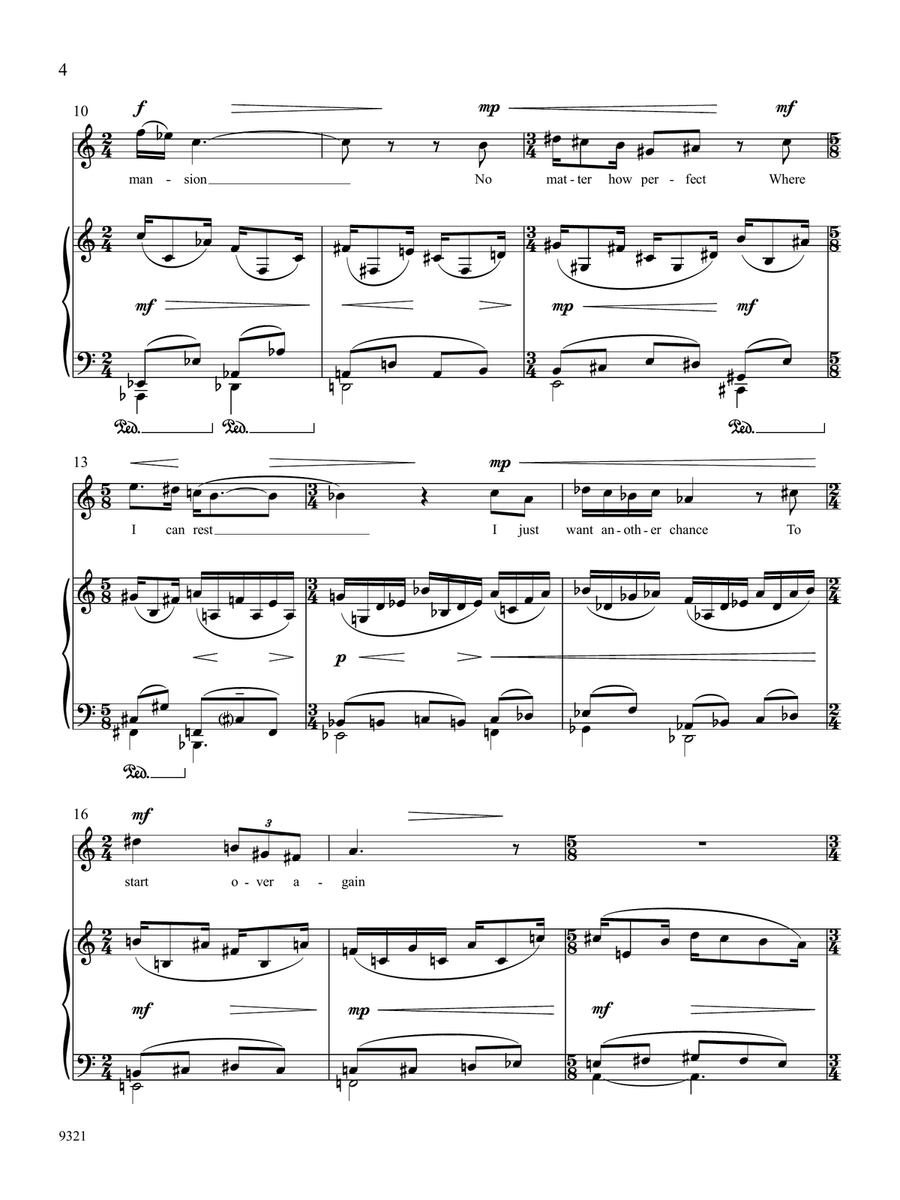 I don’t believe in reincarnation Mezzo-Soprano Voice scores gallery preview page 2