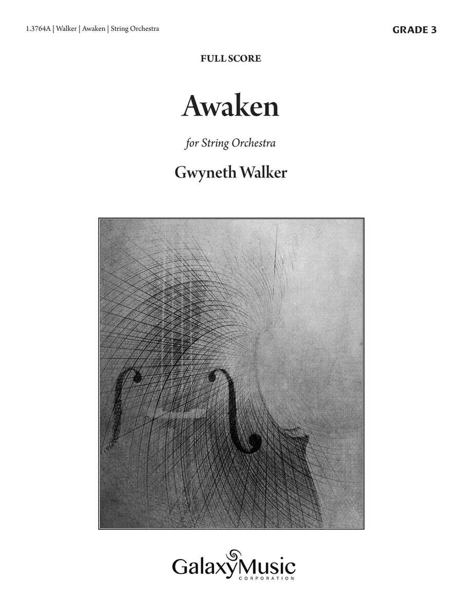Awaken (Downloadable Additional Full Score) Score scores gallery preview page 1