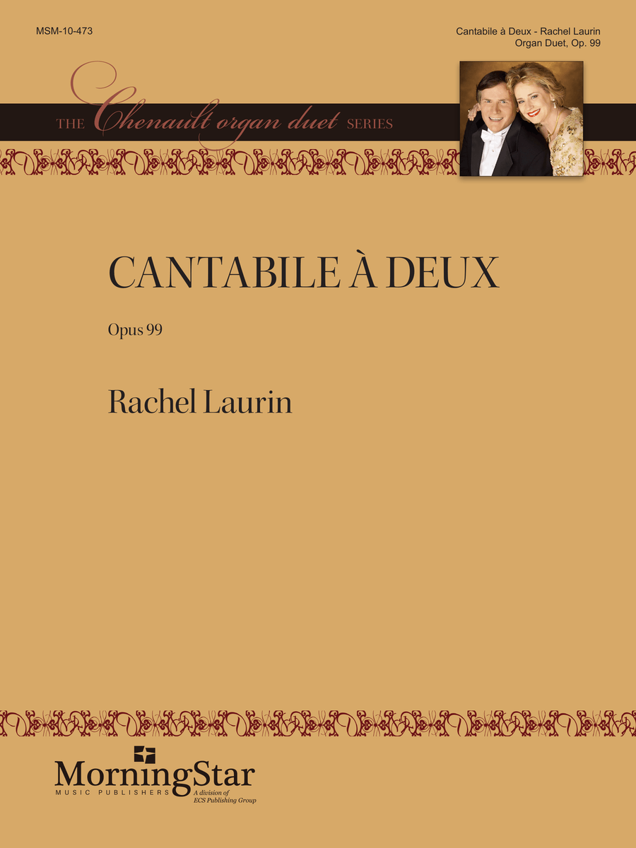Cantabile à Deux, Op. 99 Cantabile à Deux, Op. 99 Organ scores gallery preview page 1