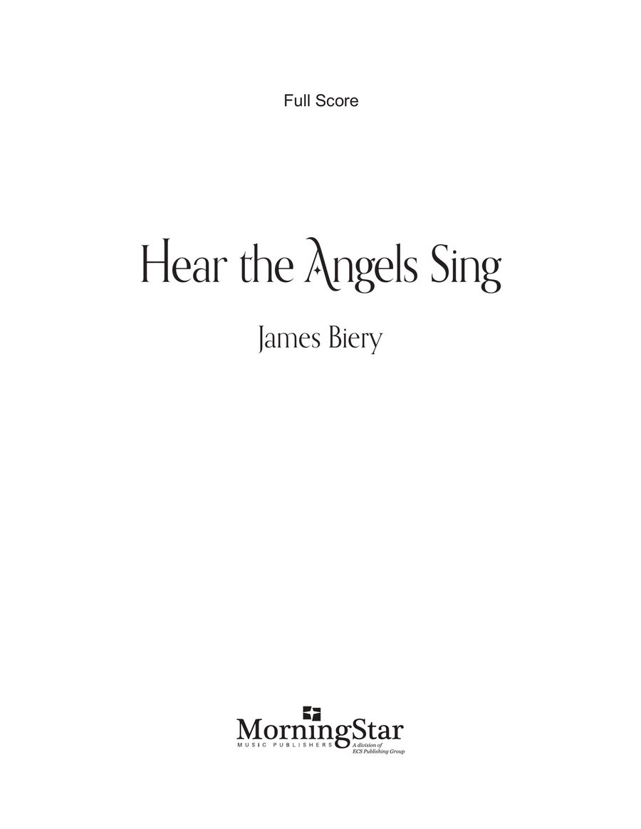 Hear the Angels Sing Hear the Angels Sing Choir scores gallery preview page 3