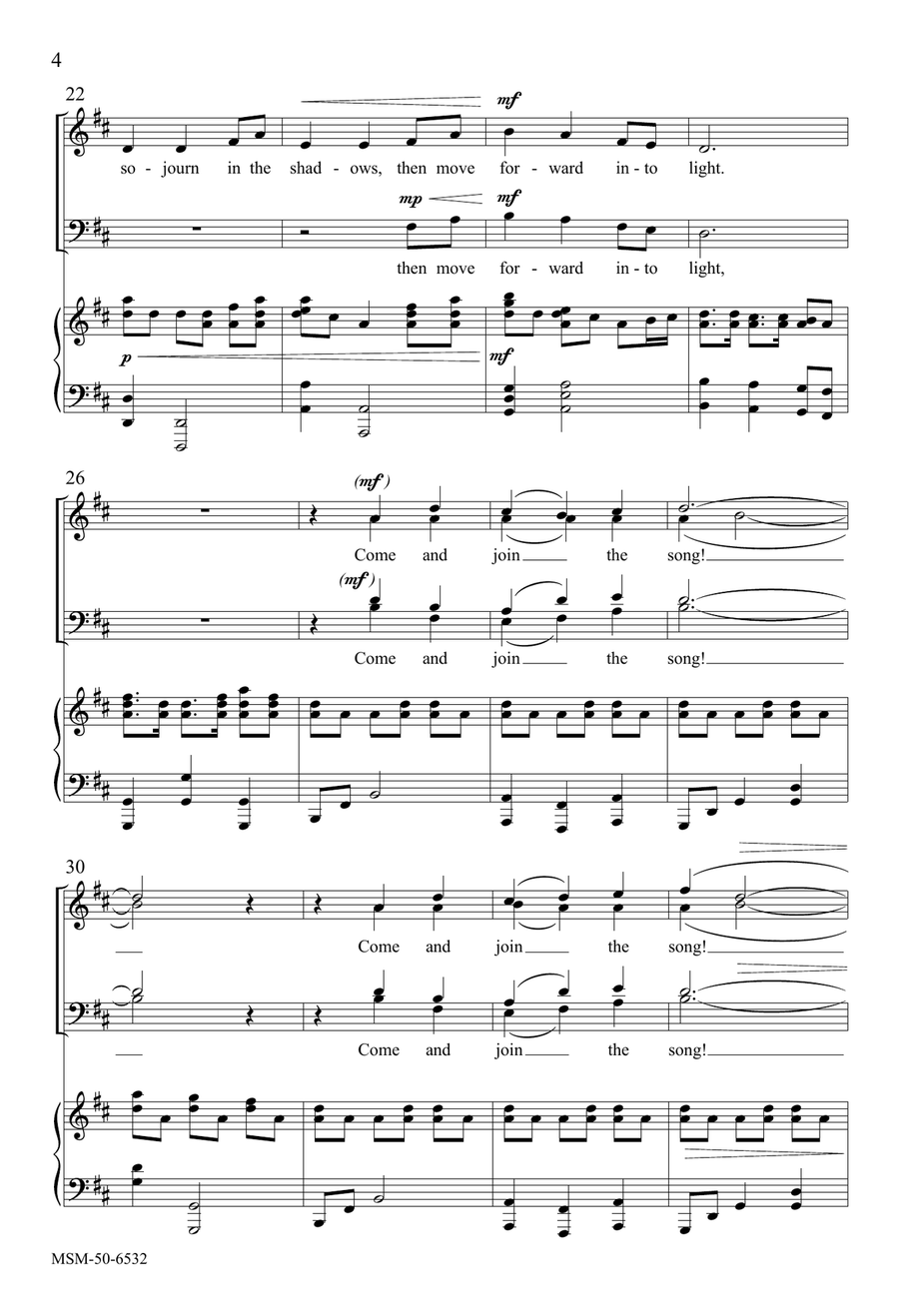 The Journey The Journey 4-Part scores gallery preview page 4