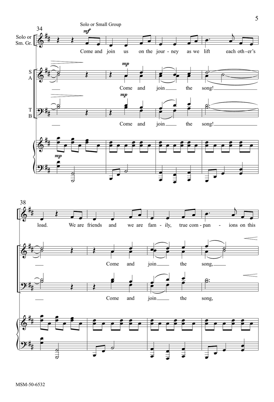 The Journey The Journey 4-Part scores gallery preview page 5