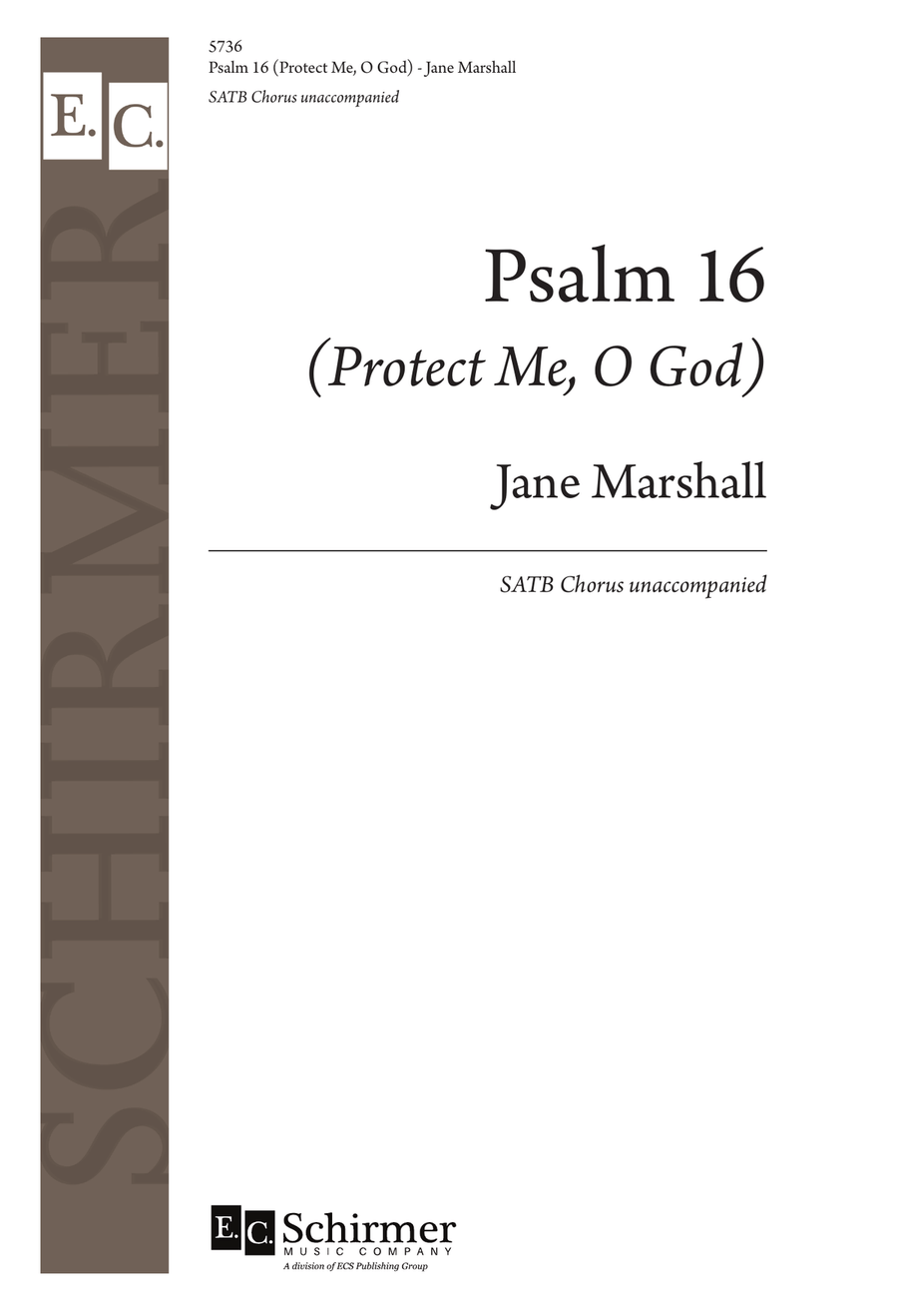 Psalm 16 Psalm 16 4-Part scores gallery preview page 1