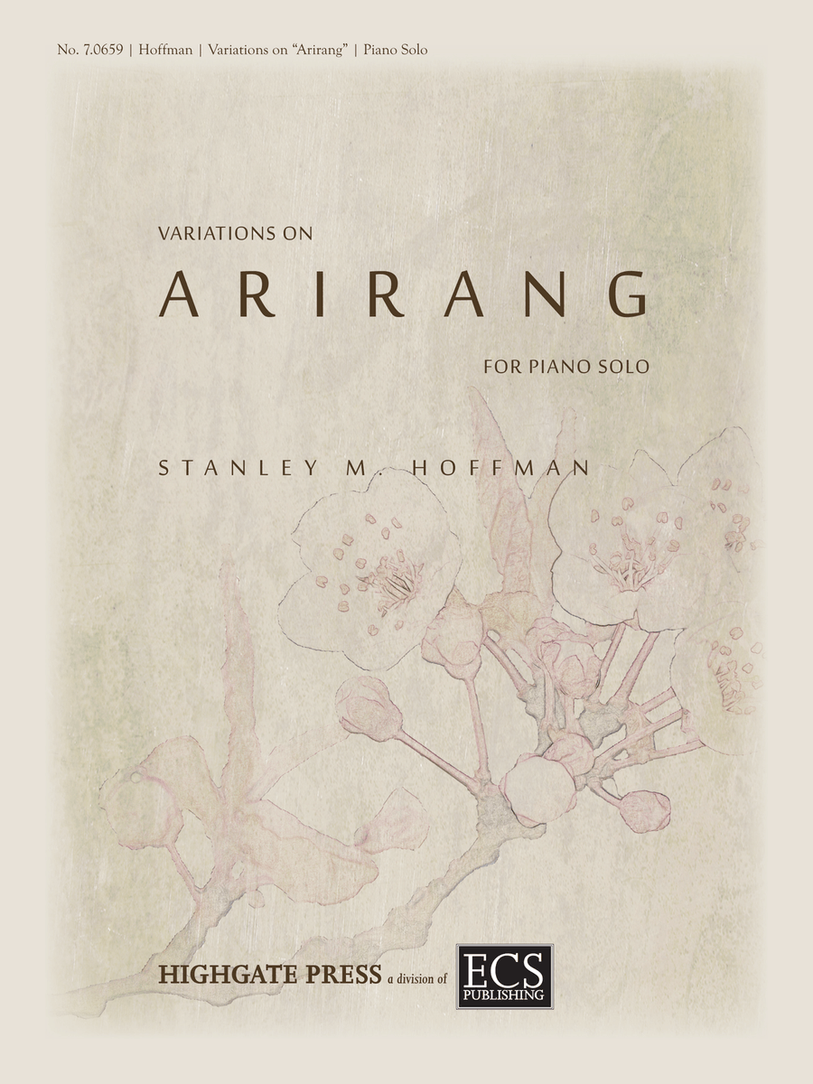 Variations on Arirang Variations on Arirang Piano Solo scores gallery preview page 1