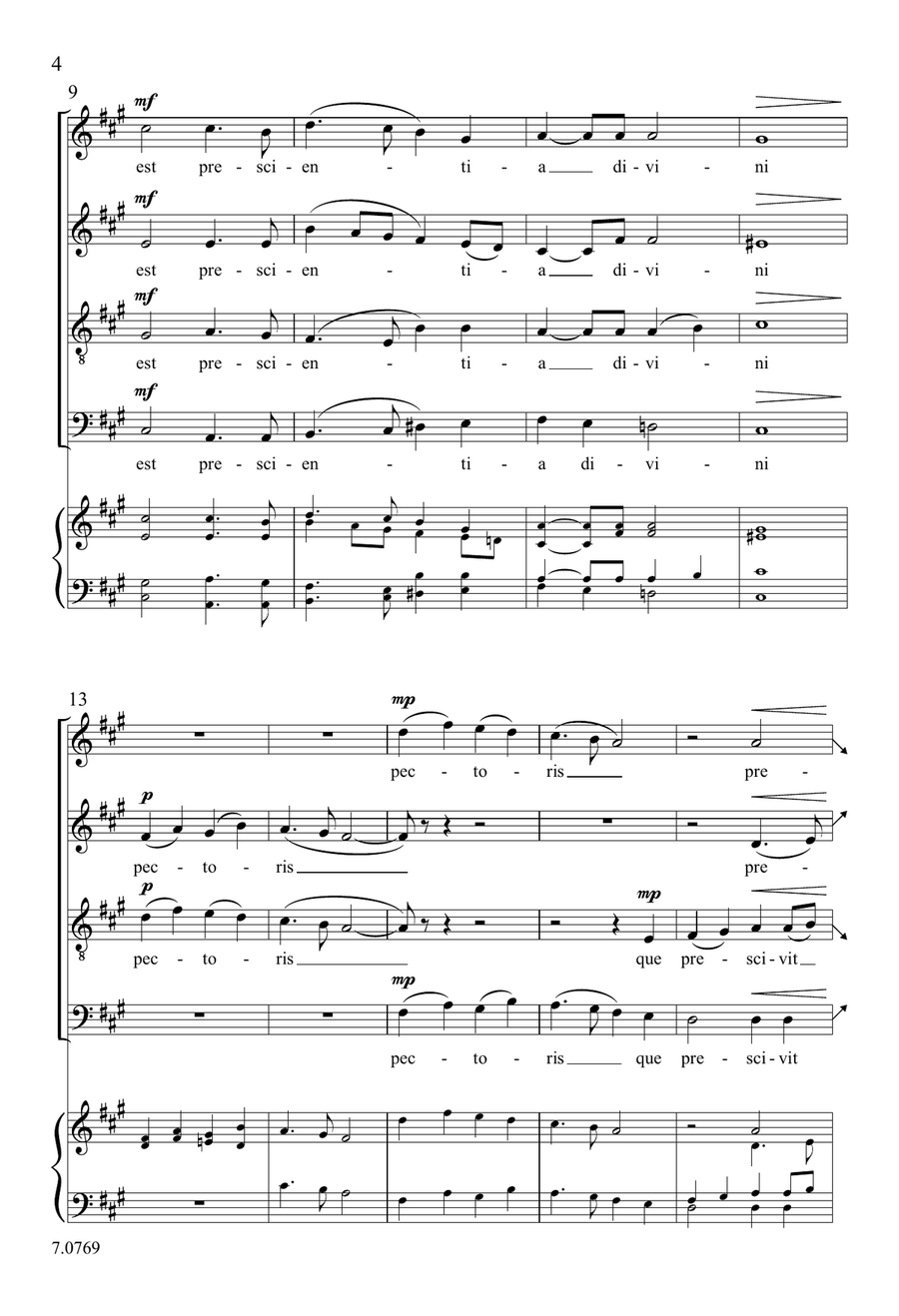 O quam mirabilis est O quam mirabilis est 4-Part scores gallery preview page 4