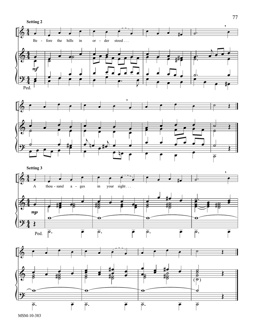 St. Anne St. Anne Organ scores gallery preview page 2