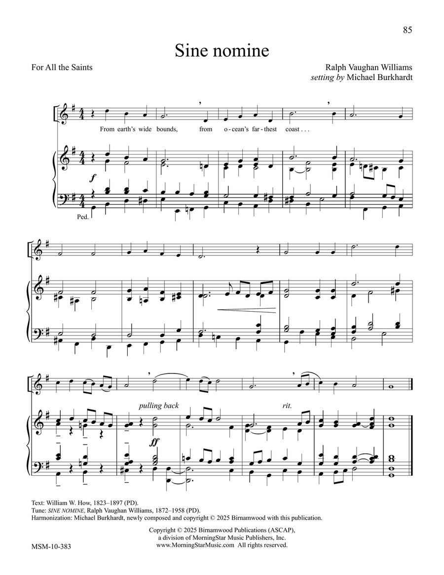 Sine nomine Sine nomine Organ scores gallery preview page 1