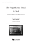The Paper Lined Shack (Downloadable Piano/Vocal Score)