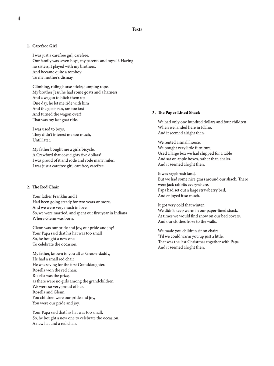 The Paper Lined Shack (Downloadable Piano/Vocal Score) Cello scores gallery preview page 6