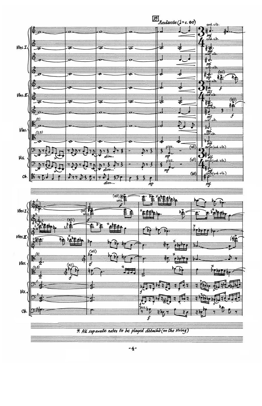 Dompes and Jompes (Downloadable Additional Full Score) String Orchestra scores gallery preview page 4