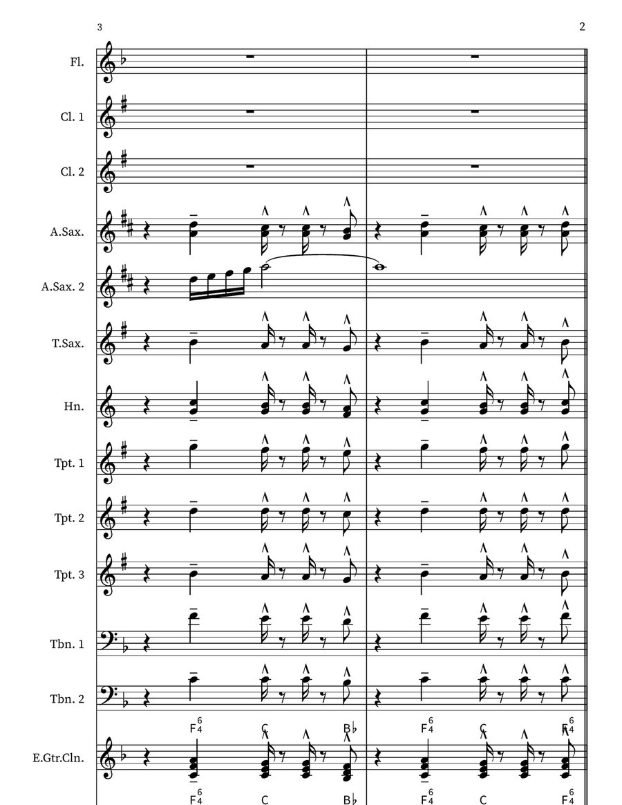 You Can Call Me Al You Can Call Me Al Marching Band scores gallery preview page 2