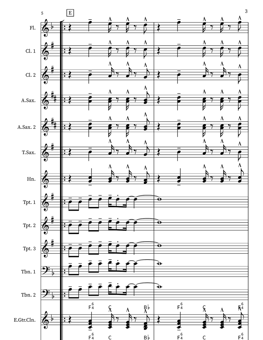 You Can Call Me Al You Can Call Me Al Marching Band scores gallery preview page 3