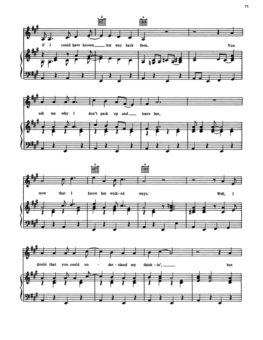 She's My Rock She's My Rock Piano, Vocal, Guitar scores gallery preview page 2