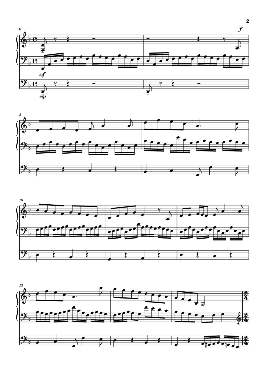 Postlude Postlude Organ Solo scores gallery preview page 2