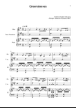Greensleeves - Oboe, T. Sax. and Piano. Score and Parts.