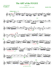 The Art of the Fugue: Fugue Two
