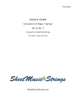 Vivaldi, A. - Concerto in E Major, 