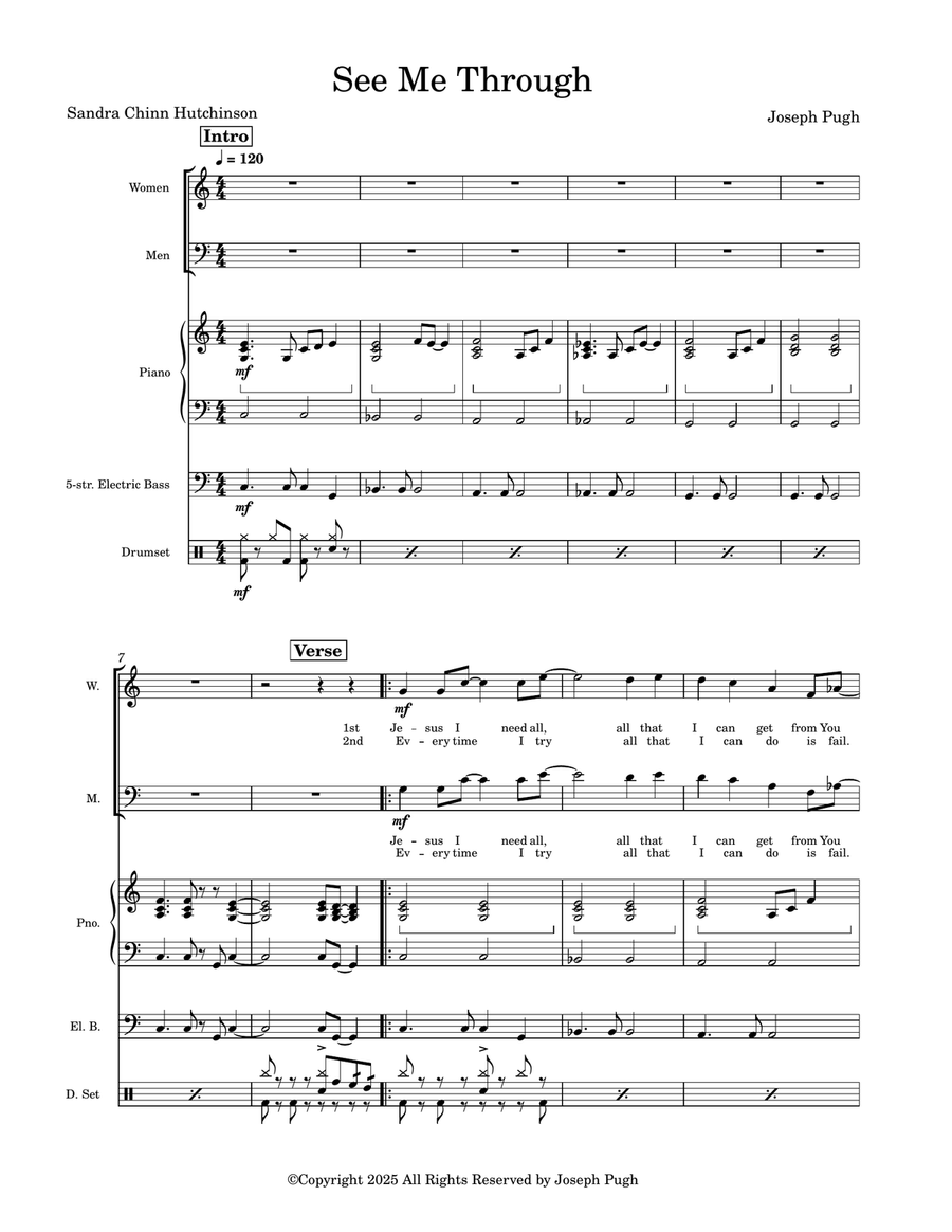 See Me Through See Me Through 2-Part scores gallery preview page 1