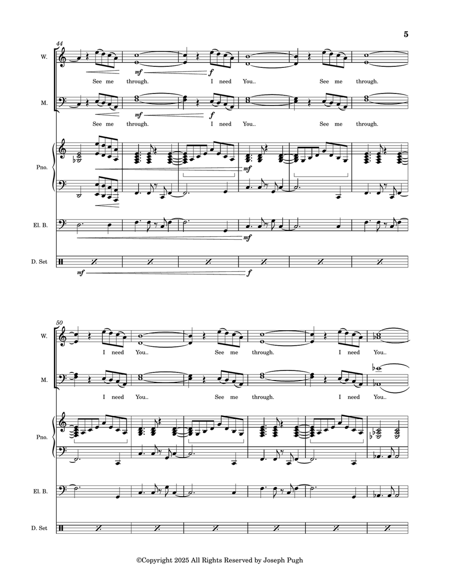 See Me Through See Me Through 2-Part scores gallery preview page 5