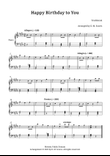 Happy Birthday to You – Piano Solo (E major)
