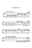 Preludio XVI BWV861 - Johann Sebastian Bach