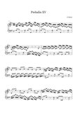 Preludio XV BWV860 - Johann Sebastian Bach