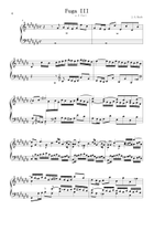 Preludio Ⅲ - Johann Sebastian Bach Piano Solo scores gallery preview page 4