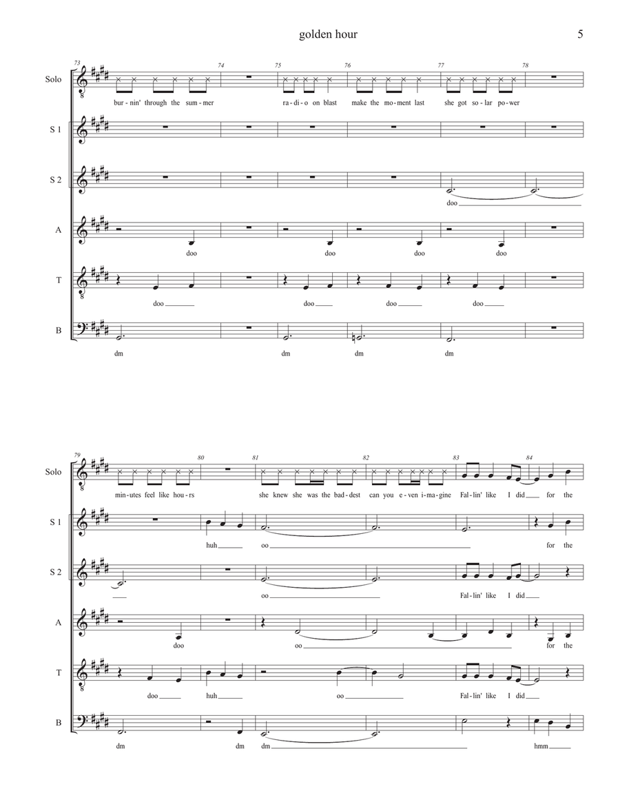 Golden Hour Golden Hour Divisi scores gallery preview page 5