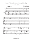 Come, Thou Fount of Every Blessing