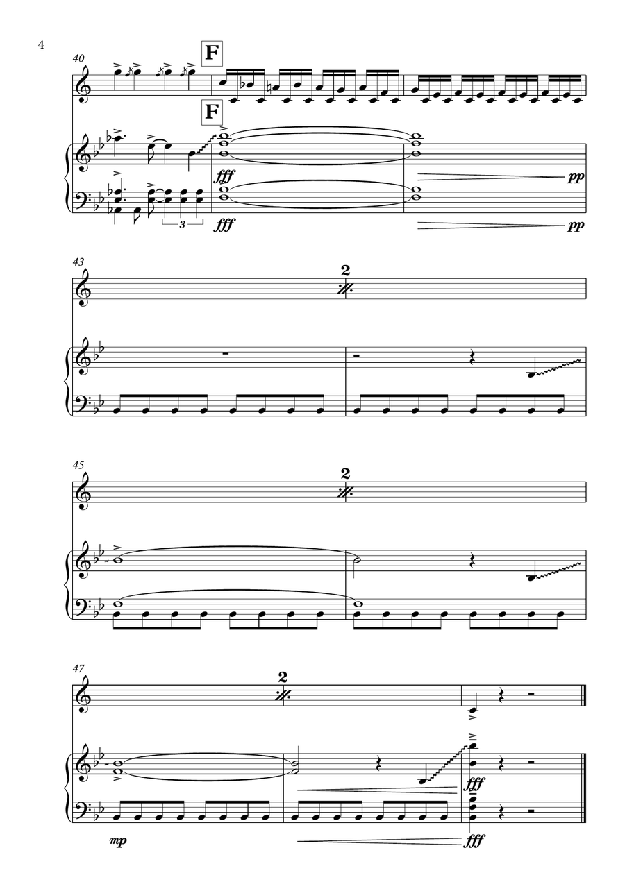 Thunderstruck Thunderstruck Clarinet Solo scores gallery preview page 4