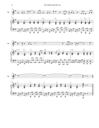 The Holly and the Ivy (Huapango Style) (Oboe solo and Piano) Piano scores gallery preview page 4