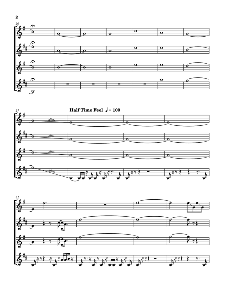 Yet Another Movie Saxophone Quartet scores gallery preview page 3