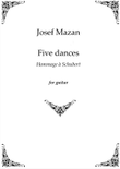 5 Dances Hommage à Schubert