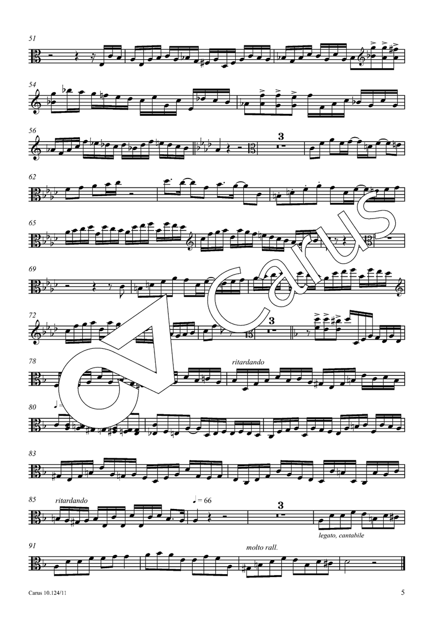 Light Shines in the Darkness - Viola solo Viola Solo scores gallery preview page 6