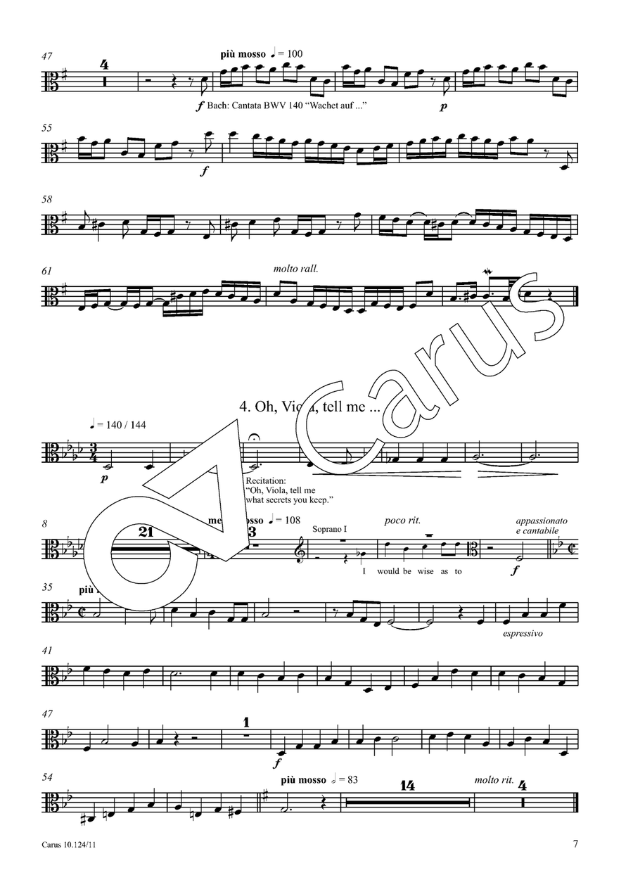 Light Shines in the Darkness - Viola solo Viola Solo scores gallery preview page 8