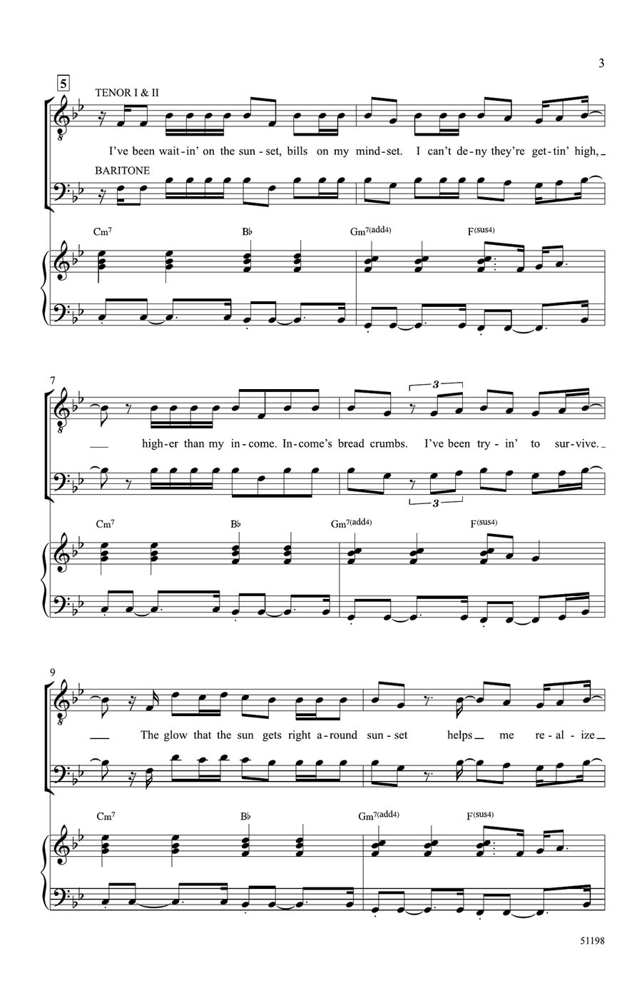 Keep Your Head Up Keep Your Head Up Choir scores gallery preview page 2