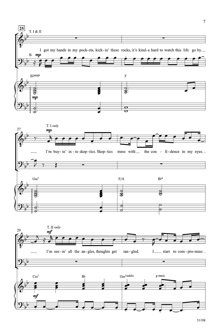 Keep Your Head Up Keep Your Head Up Choir scores gallery preview page 6