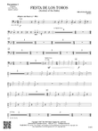 Fiesta de los Toros: Percussion 1